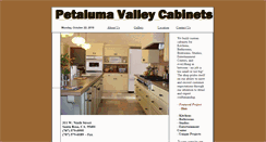 Desktop Screenshot of petalumavalleycabinets.com